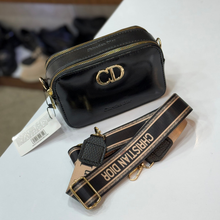 کیف یک طرفه دخترانه مدل طرح chirstian Dior با بند بلند